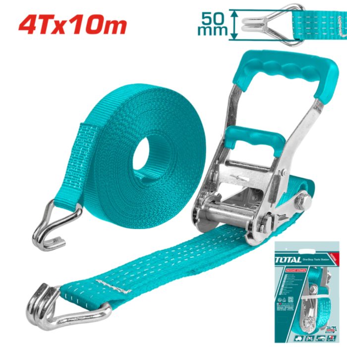 FAJA C/RATCH 50MMX10MT 4 TON TOTAL - Imagen 2