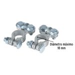 BLISTER 2 TERMINALES DE PLOMO P/BATERIA PRETUL - Imagen 2