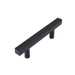 JALADOR INOXIDABLE NEGRO CUADRADO 200MM 8" HX
