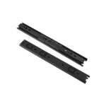 RIEL ECONOMICO NEGRO GAVETA (PAR) 35MM X 14 PULGADAS