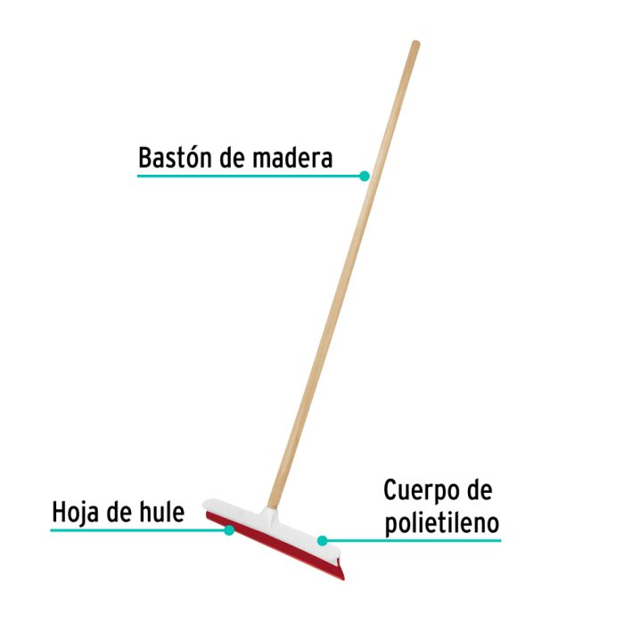 JALADOR DE HULE Y PLASTICO DE 40 CM KLINTEK - Imagen 2