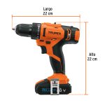 TALADRO INALAMBRICO 1/2" 20 V TRUPER - Imagen 3