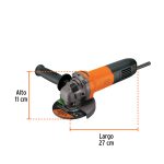 ESMERILADORA DE 4-1/2" 700W TRUPER - Imagen 3
