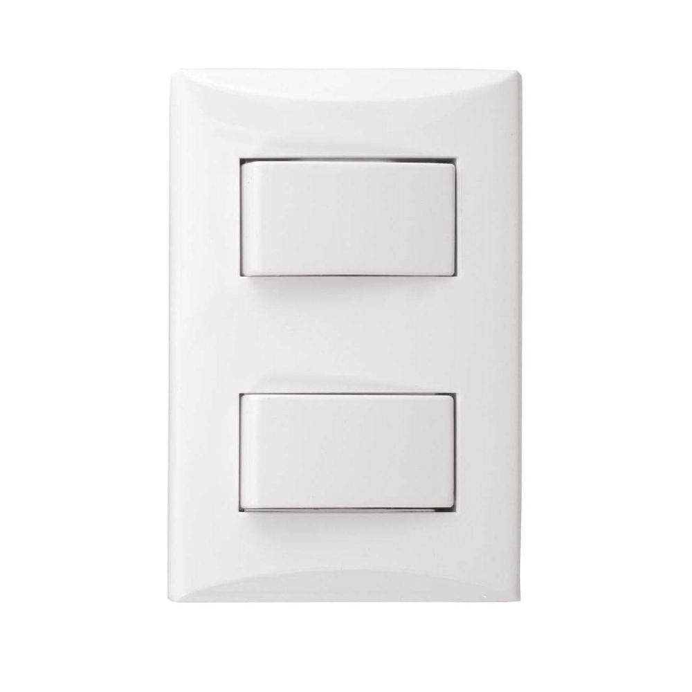 154-1-1787338755 INTERRUPTOR DOBLE PLATA EAGLE #1004-W - Imagen 1