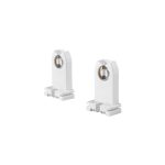 BOLSA DE 2 PZS CONECTOR PARA TUBO LED Y FLUORESENTE BASE G13 VOLTECK