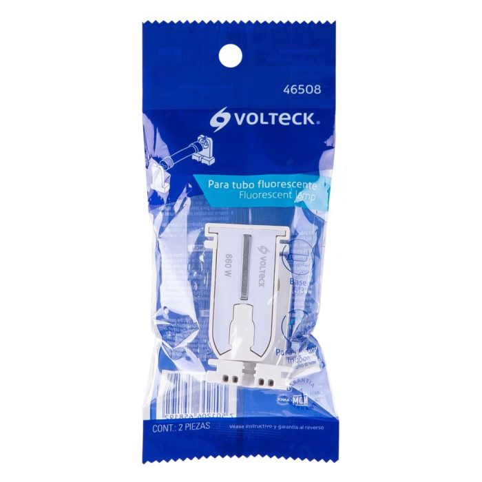 BOLSA DE 2 PZS CONECTOR PARA TUBO LED Y FLUORESENTE BASE G13 VOLTECK - Imagen 4