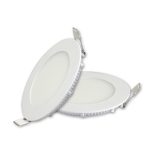 OJO DE BUEY EMPOTRABLE LED 6W 5" 6000K 85-265V LIGHT-TEC