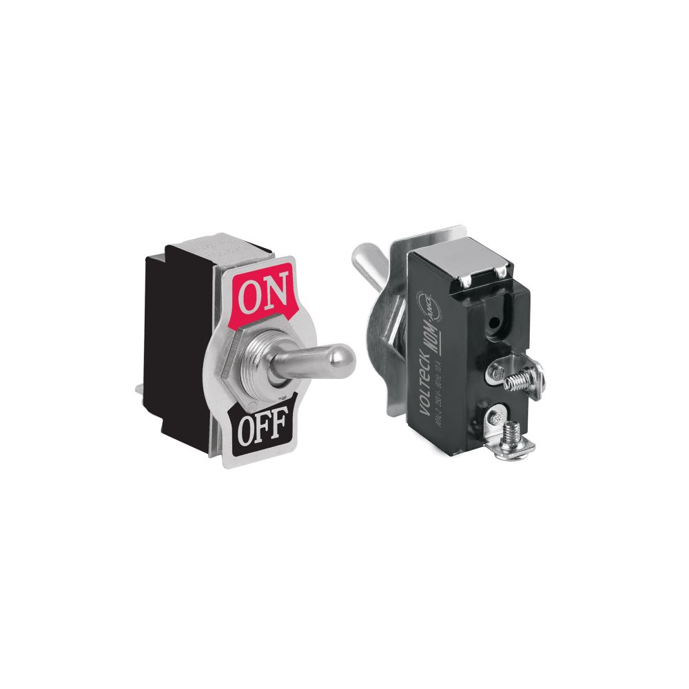 2906-1-1789056641 INTERRUPTOR DE PALANCA 2 TORNILLOS VOLTECK - Imagen 1