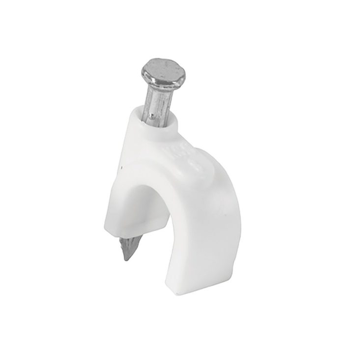 BOLSA C/20 GRAPAS REDONDAS BLANCAS DE 8MM VOLTECK