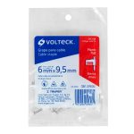 BOLSA C/20 GRAPAS PLANAS BLANCAS DE 6X9.5MM VOLTECK - Imagen 5