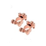 JUEGO BORNES DE BRONCE BAÑO COBRE CONINCA