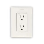 TOMACORRIENTE DOBLE 2P+T 15A-125V MARFIL NOBILE BTICINO