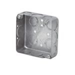 CAJA CUADRADA DE 4X4 METALICA LIVIANA S/M