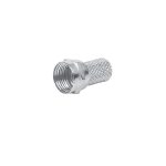 CONECTORES COAXIALES RG 6 DE ENROSCAR VOLTECK (UNIDAD)
