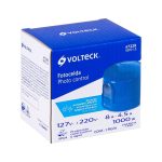 FOTOCELDA AZUL 1/2 VUELTA 127-220V VOLTECK - Imagen 3