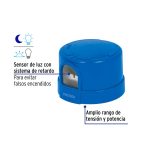FOTOCELDA AZUL 1/2 VUELTA 127-220V VOLTECK - Imagen 4