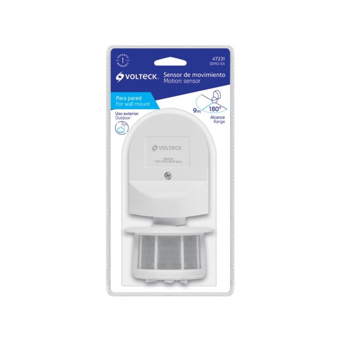 SENSOR DE MOVIMIENTO P/ EXTERIOR, VOLTECK - Imagen 4