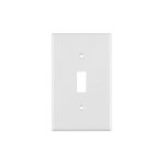 PLACA DE ABS P/INTERRUPTOR VERTICAL C/BLANCO VOLTECK