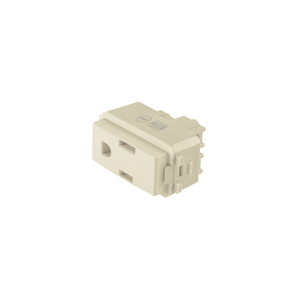 4619-1-1788896529 DADO TOMA COLOR MARFIL ITALIANA VOLTECK - Imagen 1