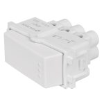 INTERRUPTOR SENCILLO LINEA ITALIANA BLANCO VOLTECK