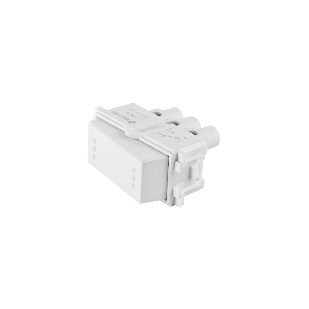 4622-1-1787956415 INTERRUPTOR DE 3 VIAS LINEA ITALIANA BLANCO VOLTECK - Imagen 1
