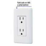 TOMACORRIENTE BLANCO VOLTECK BASIC - Imagen 2