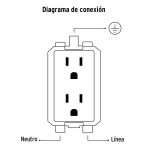TOMACORRIENTE BLANCO VOLTECK BASIC - Imagen 4
