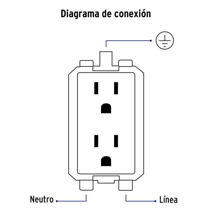 TOMACORRIENTE BLANCO VOLTECK BASIC - Imagen 4
