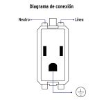 TOMACORRIENTE TRIPLE BLANCO VOLTECK BASIC - Imagen 4