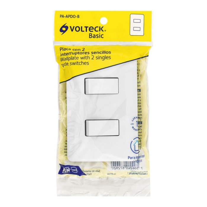 INTERRUPTOR DOBLE VOLTECK BASIC - Imagen 5