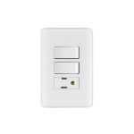 INTERRUPTOR BOBLE + TOMA VOLTECK BASIC