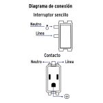 INTERRUPTOR BOBLE + TOMA VOLTECK BASIC - Imagen 4