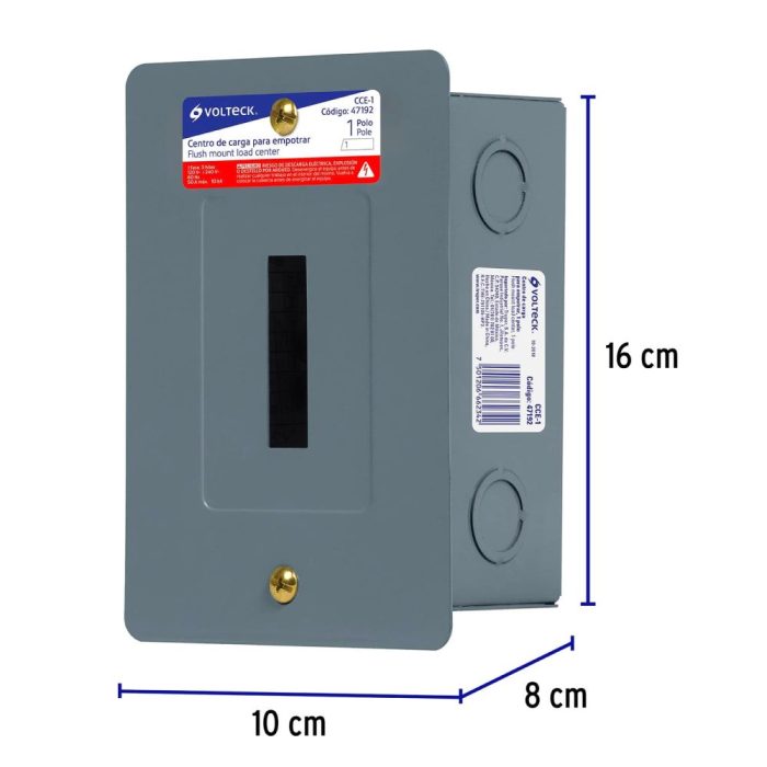 CAJA DE 1 POLO 50A VOLTECK - Imagen 3