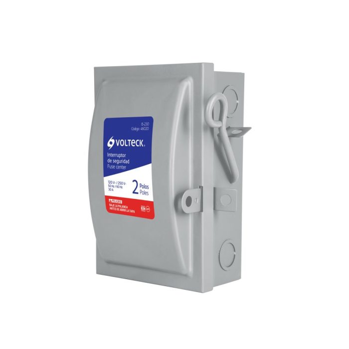 INTERRUPTUR DE SEGURIDAD 30A BAS VOLTECK