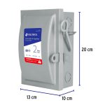 INTERRUPTUR DE SEGURIDAD 30A BAS VOLTECK - Imagen 4