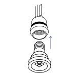 SOCKET PARA INTEMPERIE PVC VOLTECK - Imagen 3