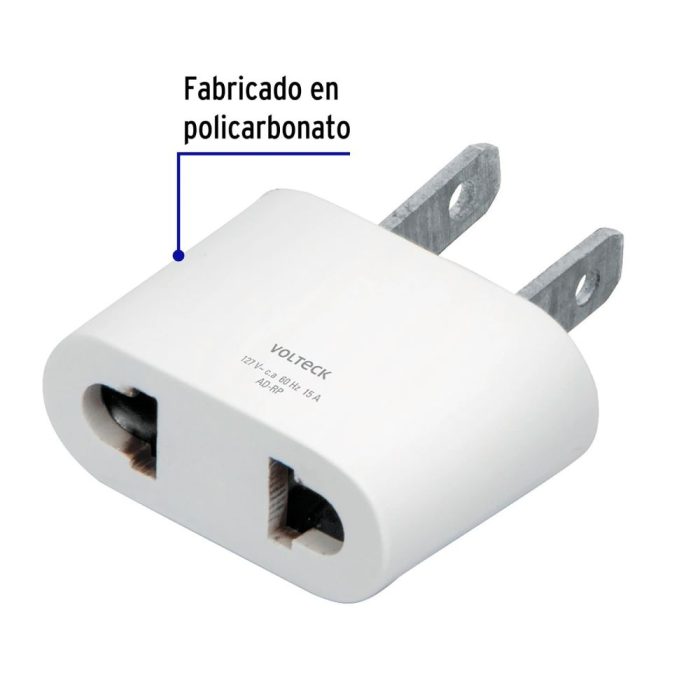 ADAPTADOR BARRA REDONDA A PLANA VOLTECK - Imagen 3