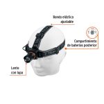 LINTERNA DE MINERO 1 LED 125 LM RECARGABLE TRUPER - Imagen 2