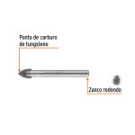 BROCA PARA VIDRIO Y AZULEJO DE 1/2" TRUPER - Imagen 2
