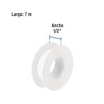 TEFLON DE 1/2" FOSET BASIC - Imagen 2