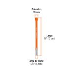 CINCEL DE CORTE FRÍO DE 1/4" X 5" TRUPER - Imagen 3