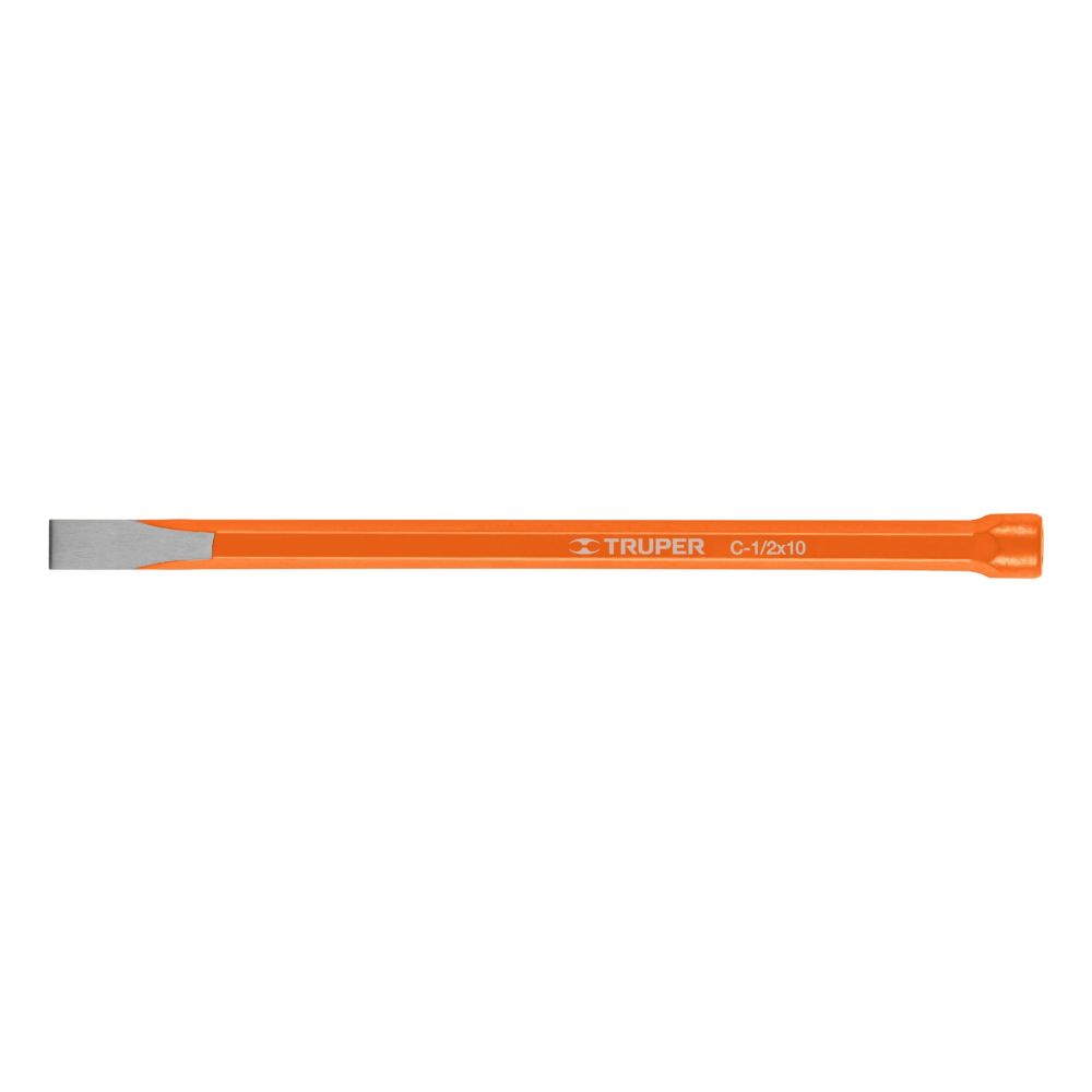 5499-1-1789429381 CINCEL DE CORTE FRÍO DE 1/2" X 10" TRUPER - Imagen 1