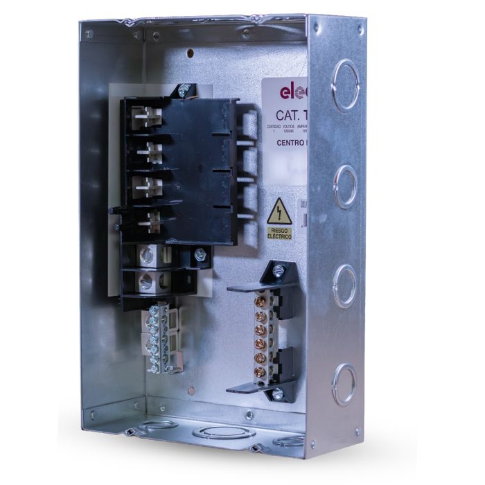 TABLERO DE 4 CIRCUITOS 125A TL412 ELECTRIX - Imagen 3